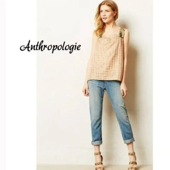 Anthropologie Vineet Bahl Sunlight Hours Tank.  SZ M - Picture 2 of 6